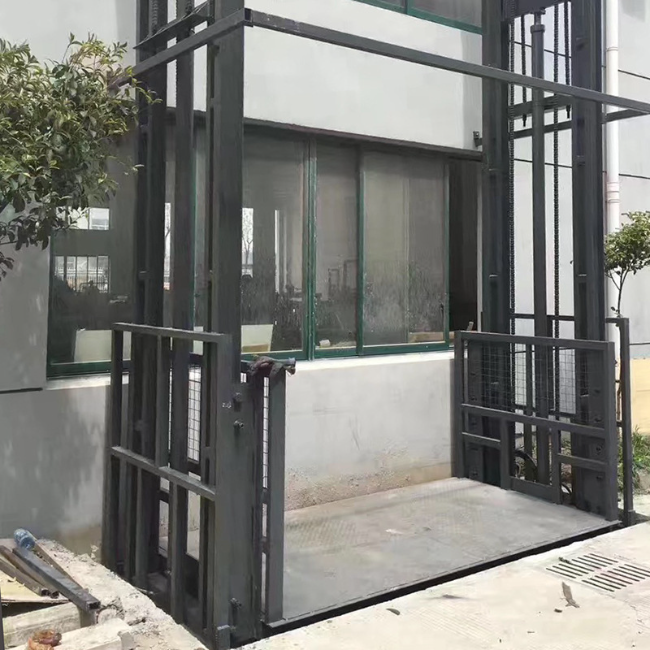 禹州5吨室外升降货梯